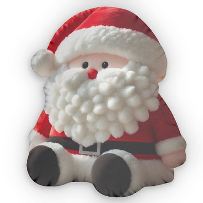 Santa Claus, Christmas Gift, Plush Shaped Pillows