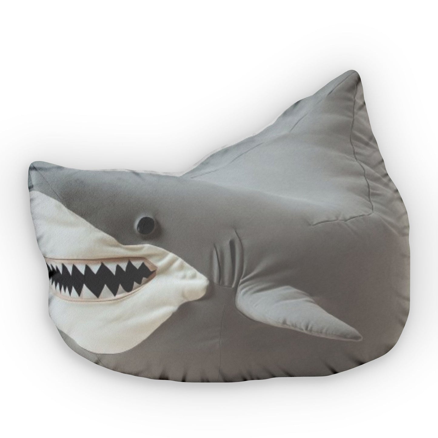 Shark Animal Cushion, Beanbag Chair Plush, Shaped Pillow