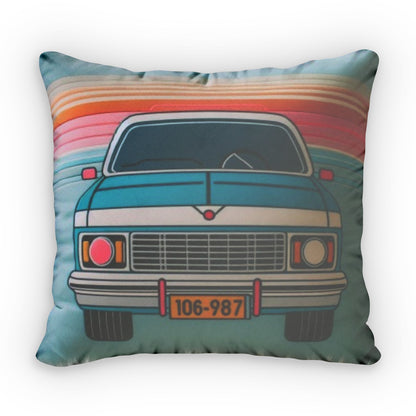 Retro Car Plush Shaped Pillow