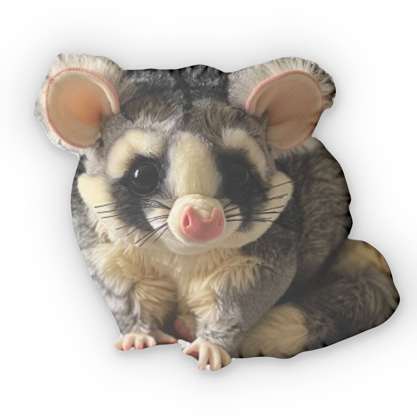 Possum Stuffed Animal Plush Shaped Pillow