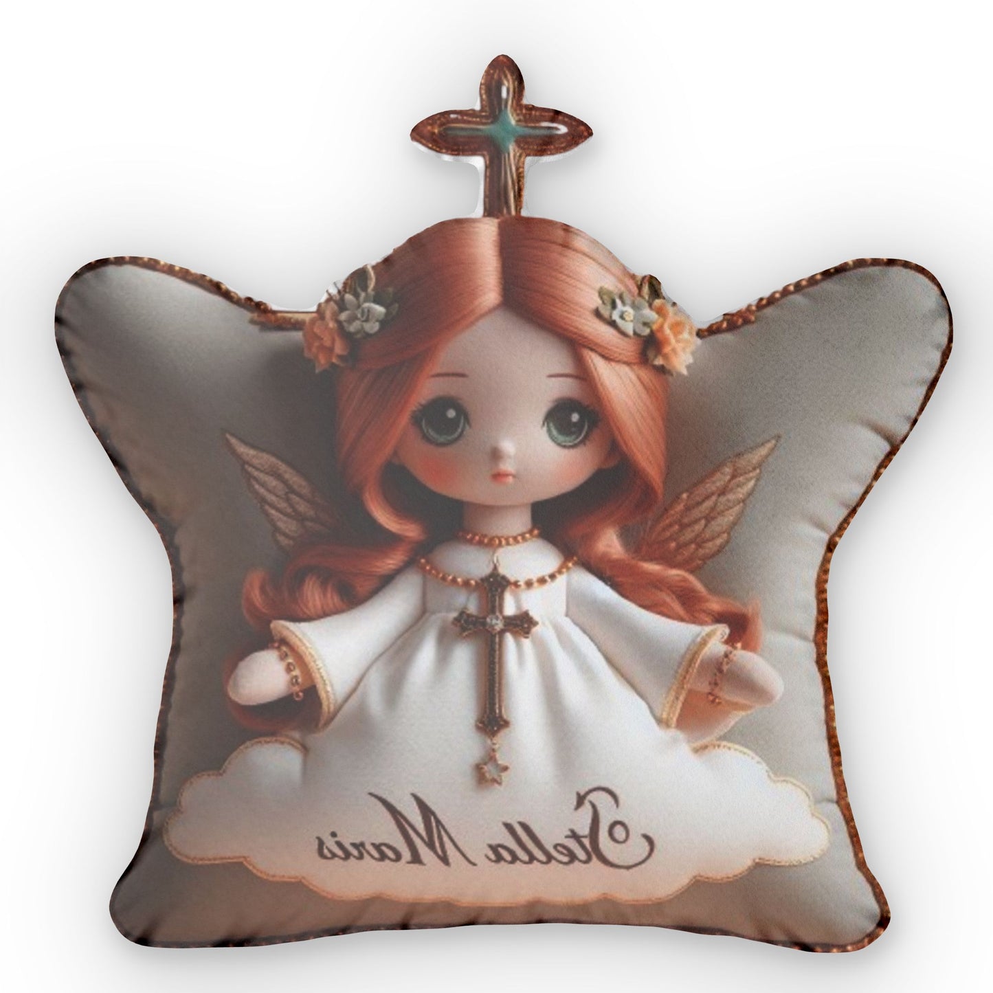 Stella Maris Plush Shaped Pillow