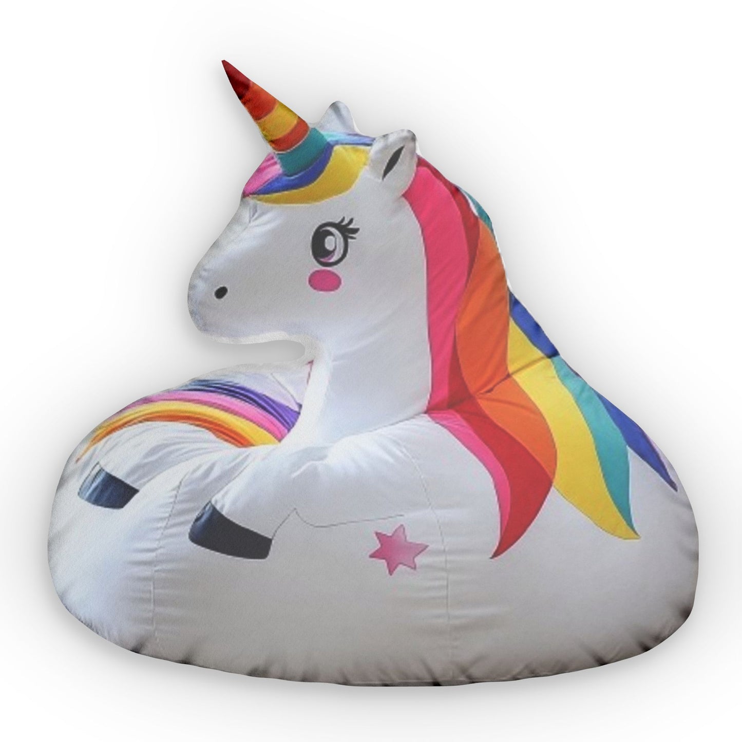 Unicorn Beanbag Chair Plush Shaped Pillow