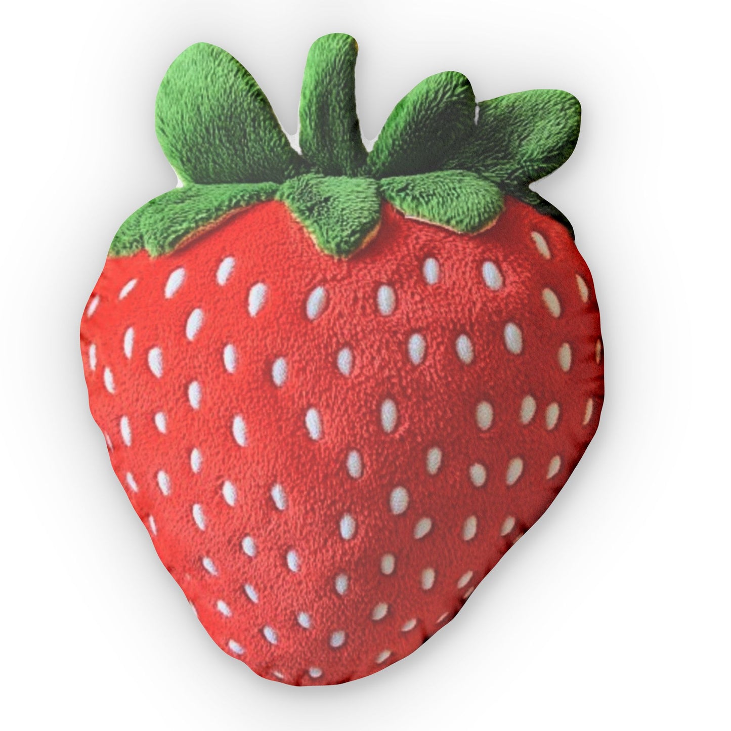 Strawberry Plush, Stuffed Food, Shaped Pillow