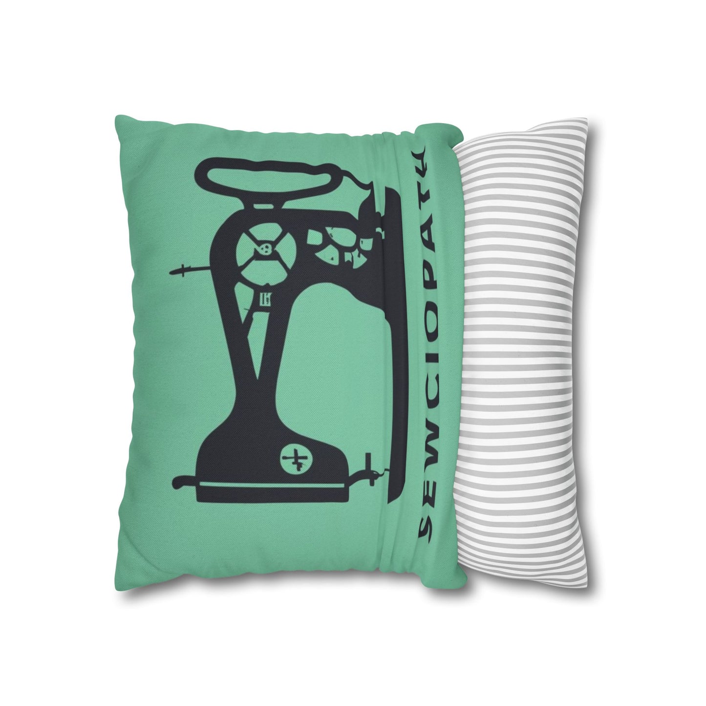 Sewing Sociopath Machine - Spun Polyester Square Pillow Case