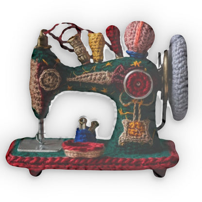 Sewing Machine Aragami, Crochet Gift, Plush Shaped Pillow