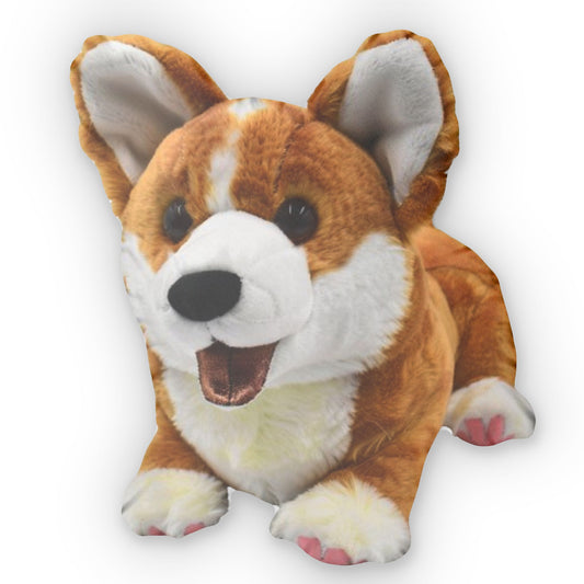 Welsh Corgi, Stuffed Animal, Plush Shaped Pillow