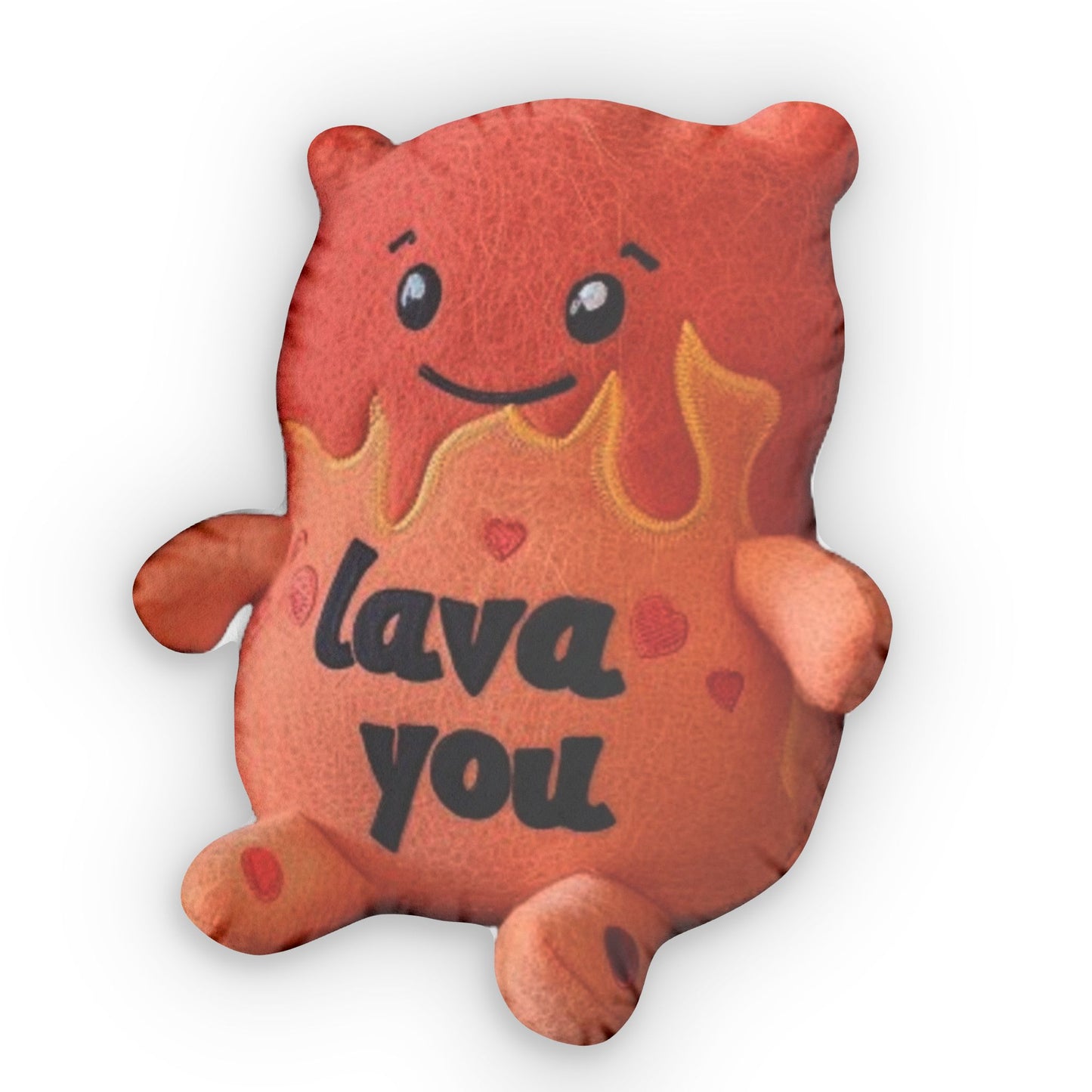 Lava You, Lava Volcano, Plush Shaped Pillow