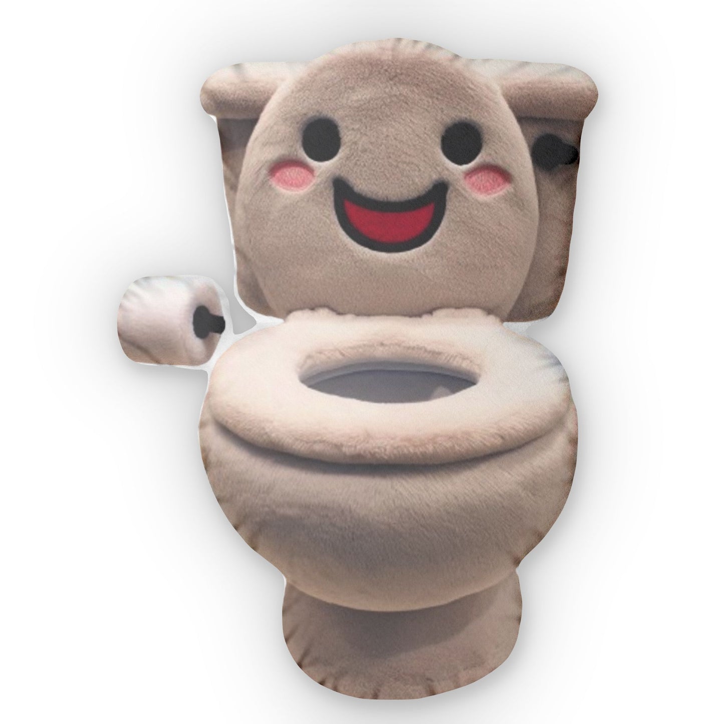 Toilet Plush Shaped Pillow