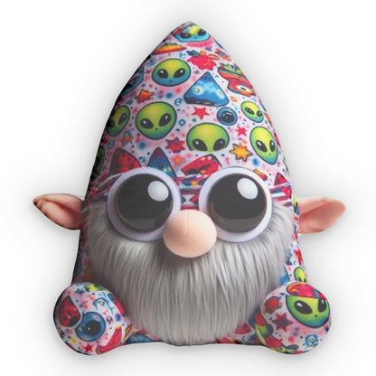 Alien Gnome Plush Shaped Pillow