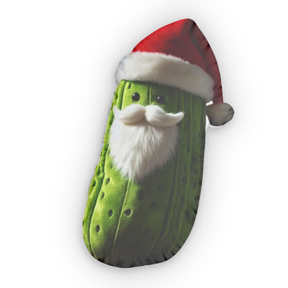 Pickle Christmas Santa Clause Plush Shaped Pillow