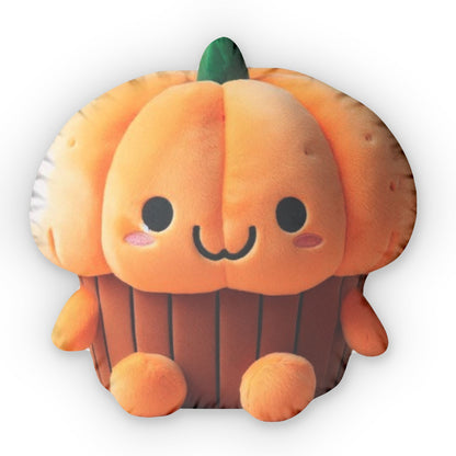 Pumpkin Muffin Kawaii Plush Shaped Pillow