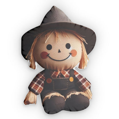 Scarecrow Halloween Plush Shaped Pillow