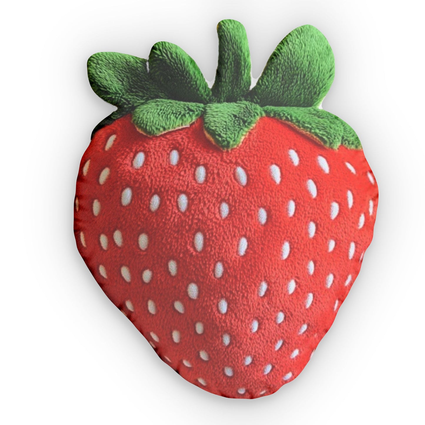 Strawberry Plush, Stuffed Food, Shaped Pillow