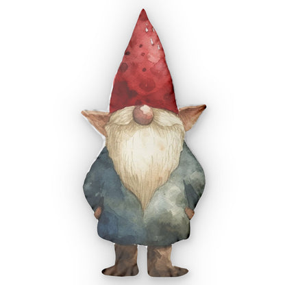 Gnome for the Holidays Shaped Pillow, Plush Gift