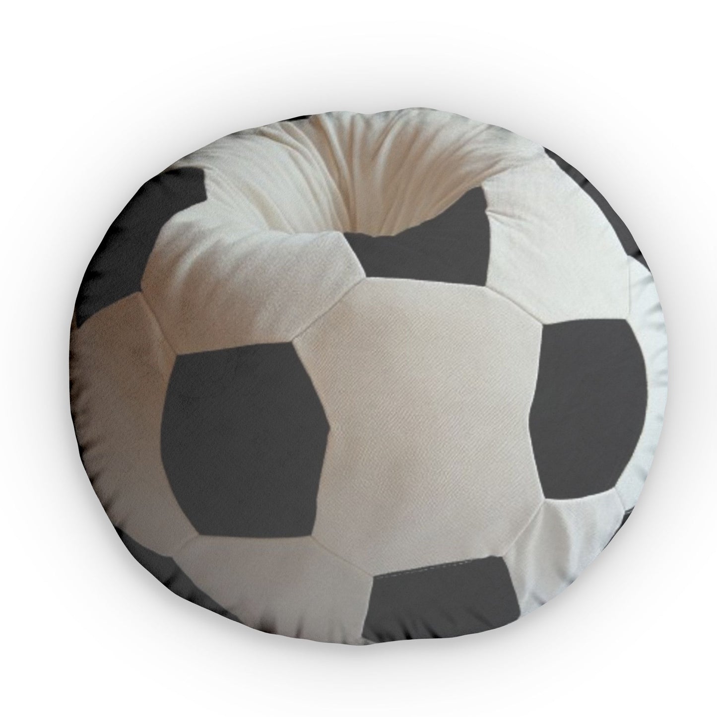 Soccer Ball Beanbag Chair, Football Gift, Plush Shaped Pillow