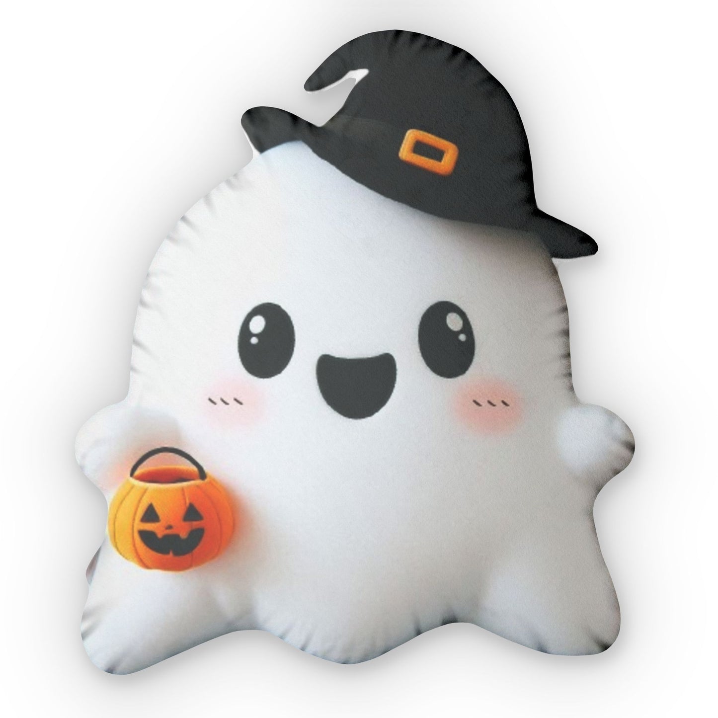 Halloween Ghost Kawaii Plush Shaped Pillow