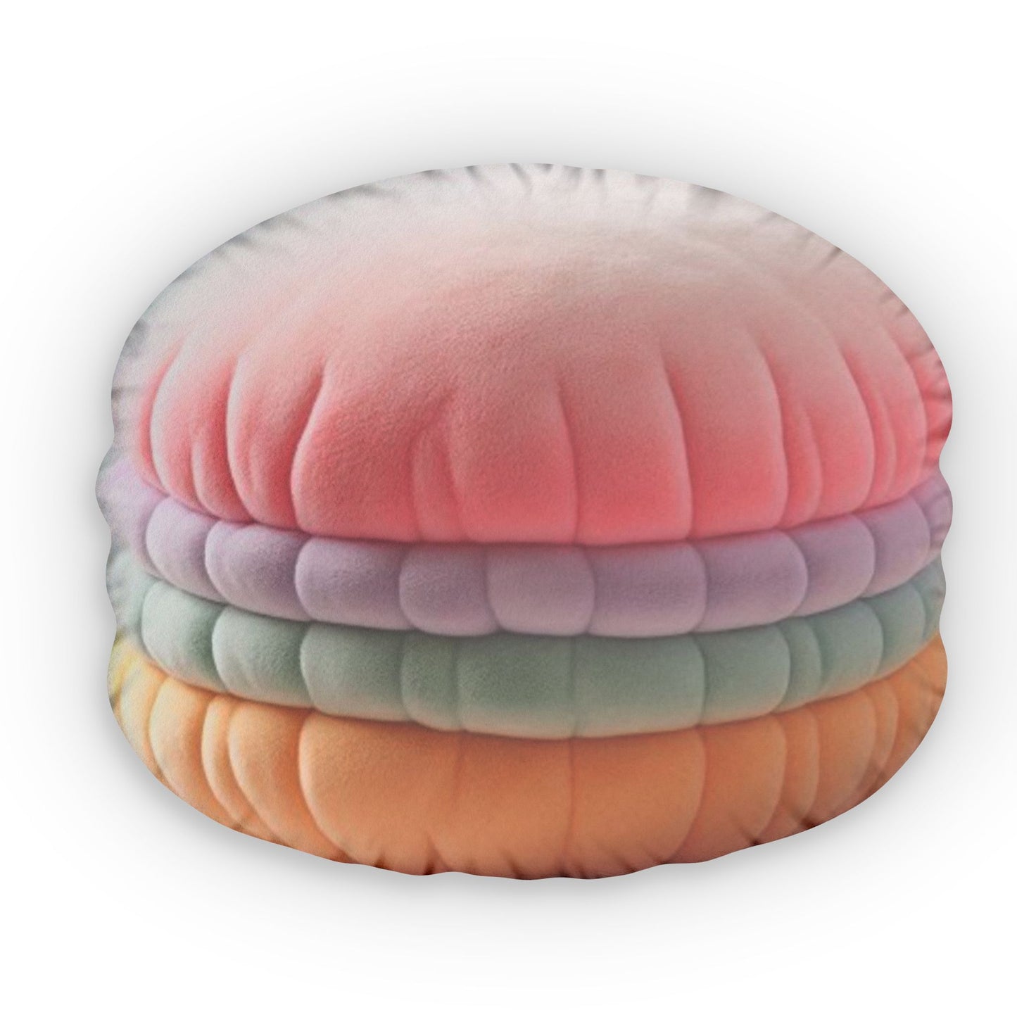 Macaroon French Dessert, Food Plush, Shaped Pillow