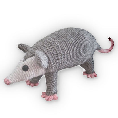 Opossum Crochet Possum Woodland Amigurumi Animal Crochet - Plush Shaped Pillows