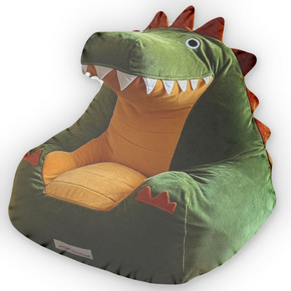 Dragon Dino Beanbag Chair Plush Shaped Pillow