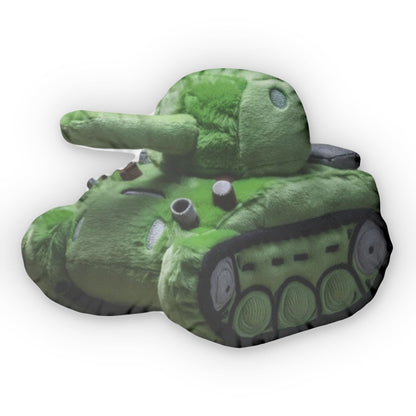 Tank Army Green Plush Shaped Pillows