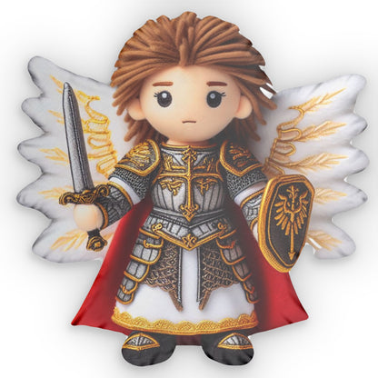 Saint Michael doll, Plush Shaped Pillow