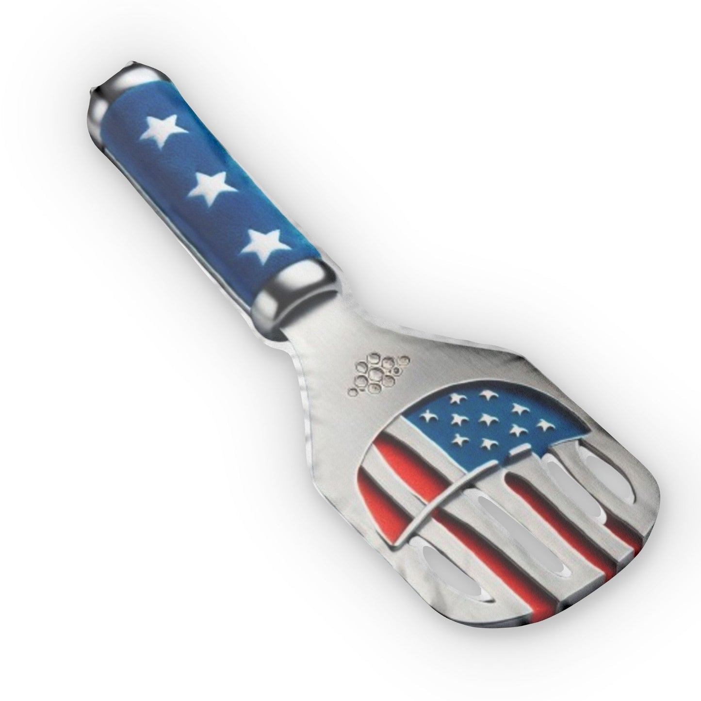 USA Flag Stainless Steel Barbeque Grilling Spatula America Red, White, Blue, Plush Shaped Pillows