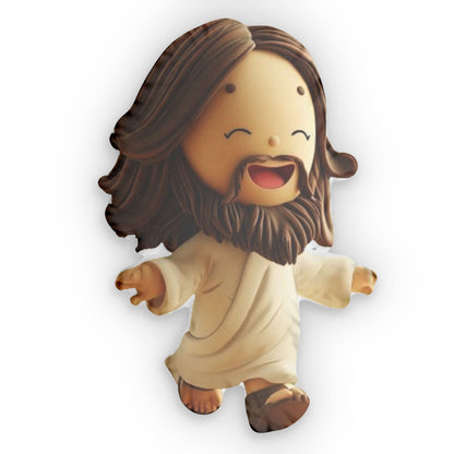 Jesus Shaped Plush Pillow