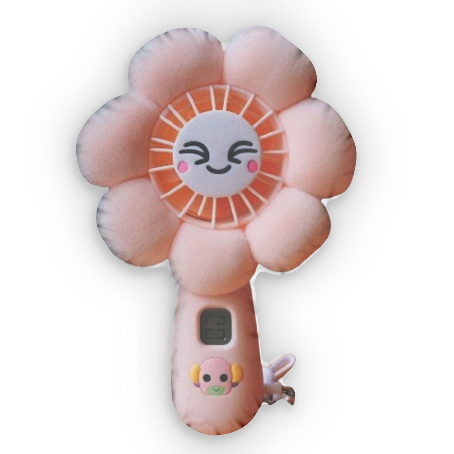 Handheld Fan Plush Shaped Pillow