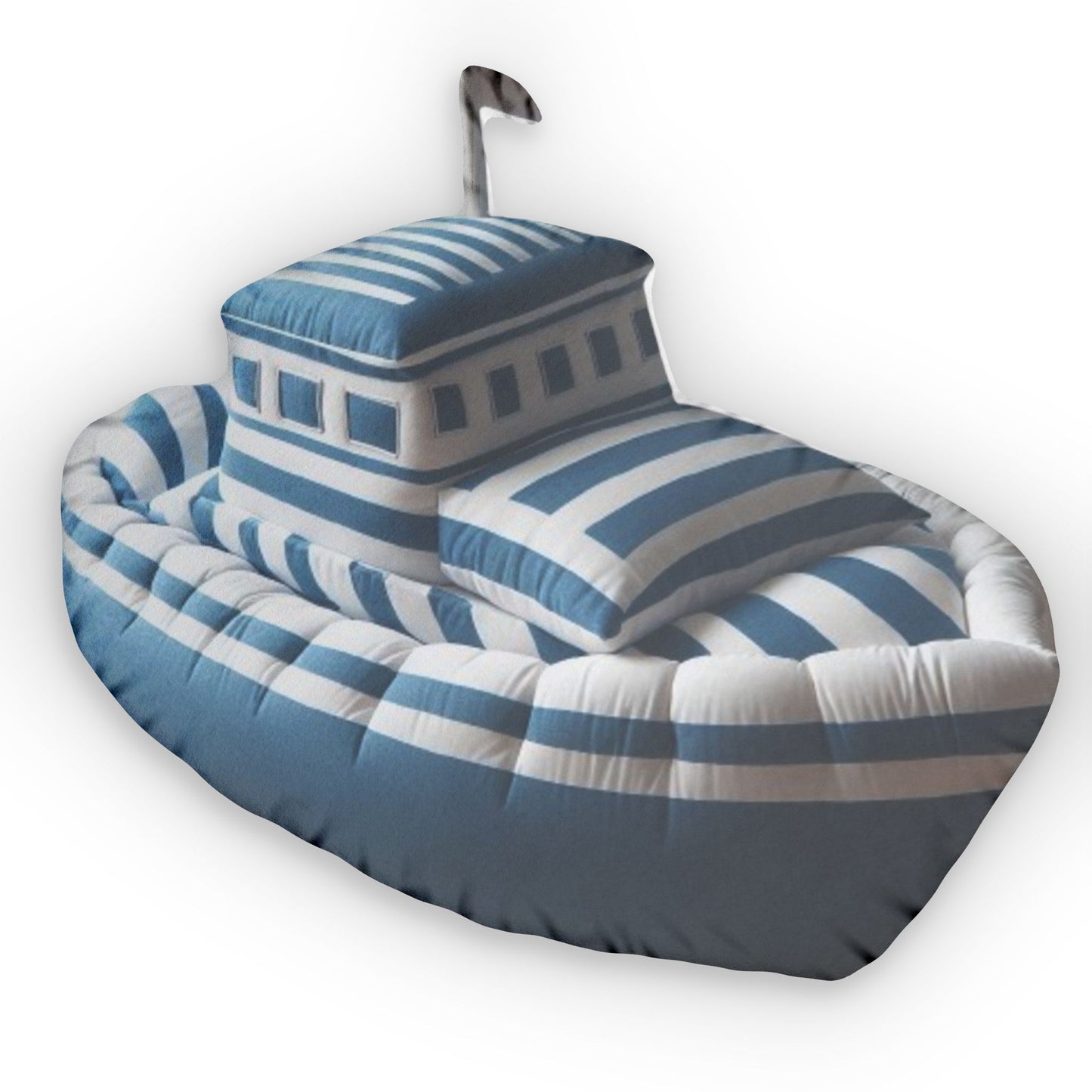 Boat Plush Shaped Pillow