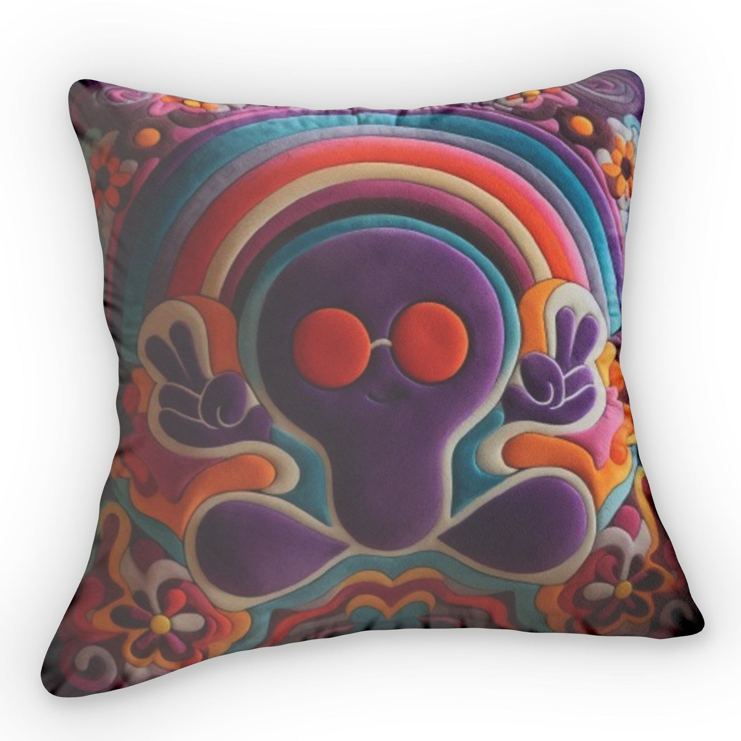 Groovy Plush Shaped Pillow