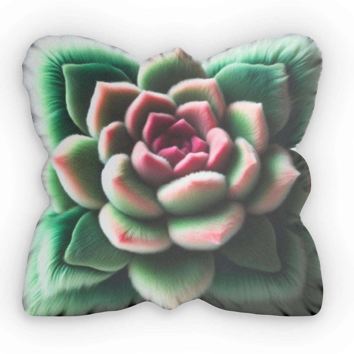 Succulent Flower Plush Shaped Pillow