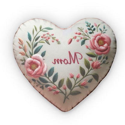 Heart Gift For Mom, Plush Shaped Pillow