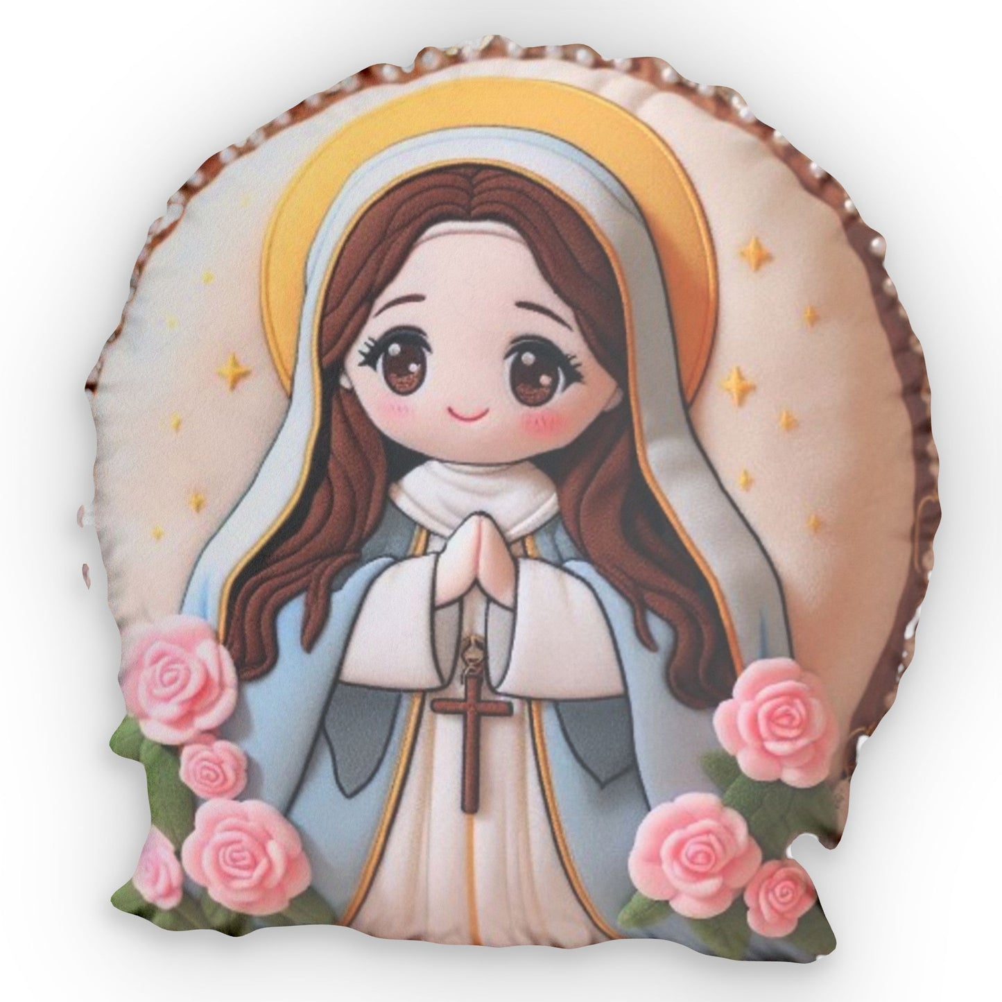 St. Therese Plush Shaped Pillow