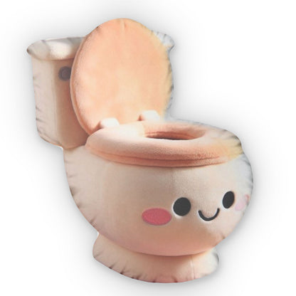 Kawaii Toilet Anime Plush Shaped Pillow