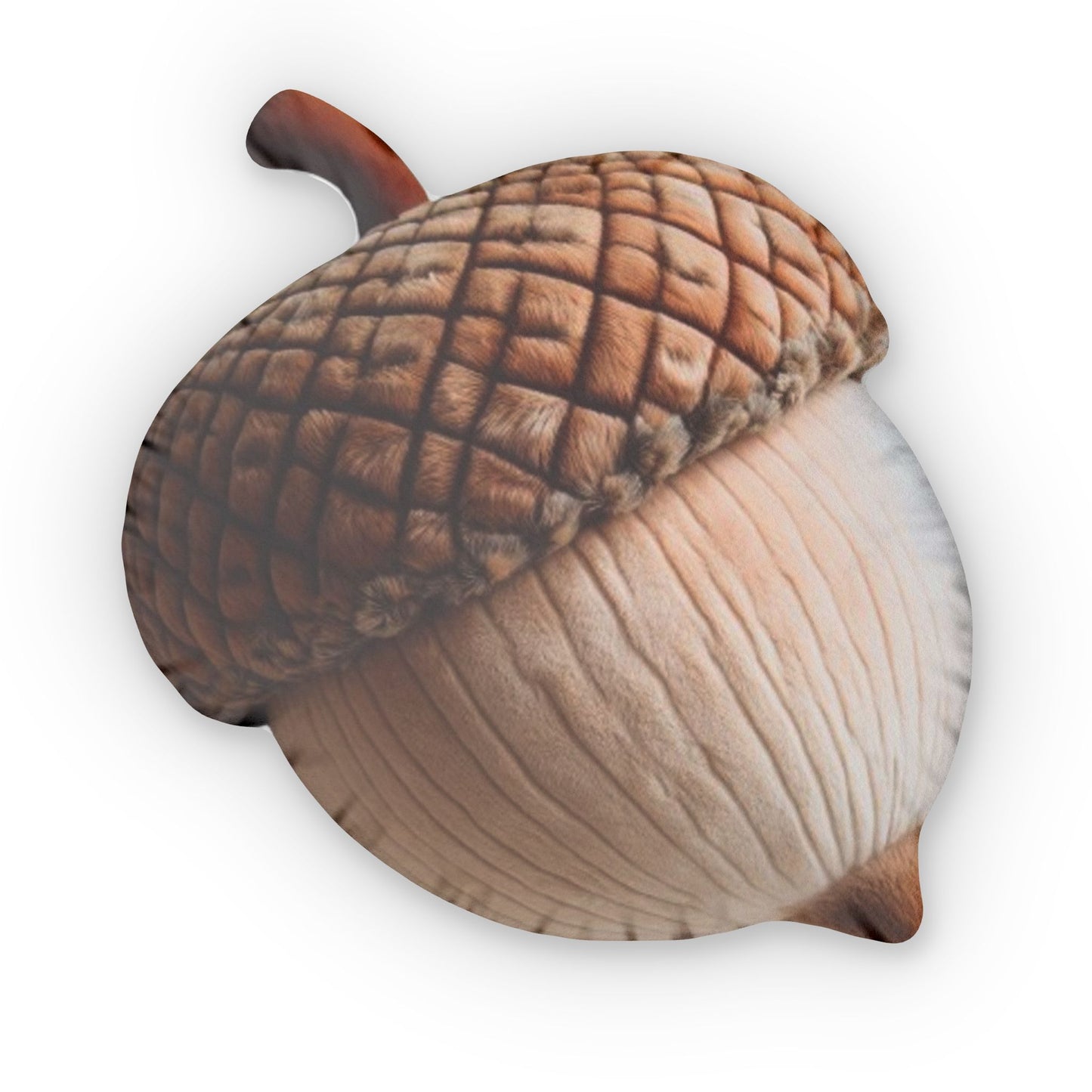 Large Acorn Pillow, Plush Shaped Pillow