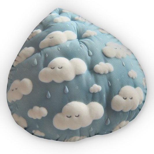 Rain Drop Plush Shaped Pillow