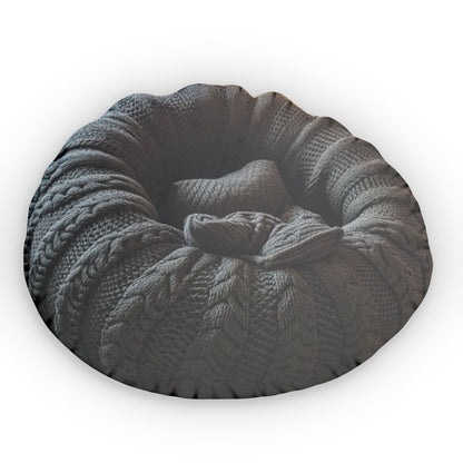 Knitted Beanbag Chair Cushion Shaped Pillow