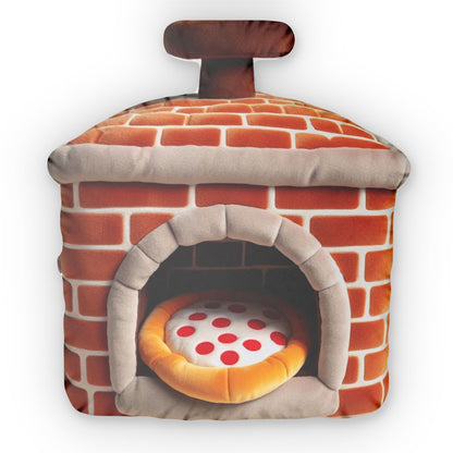 Pizza Oven Plush Shaped Pillow