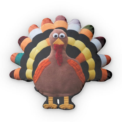 Turkey Gobble Plush, Thanksgiving Gift, Shaped Pillow