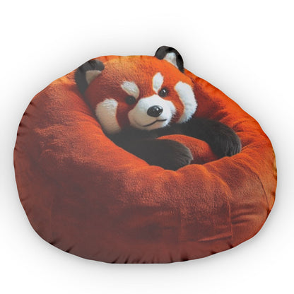 Red Panda Beanbag Chair Plush Shaped Pillow