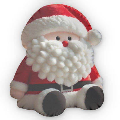 Santa Claus, Christmas Gift, Plush Shaped Pillows