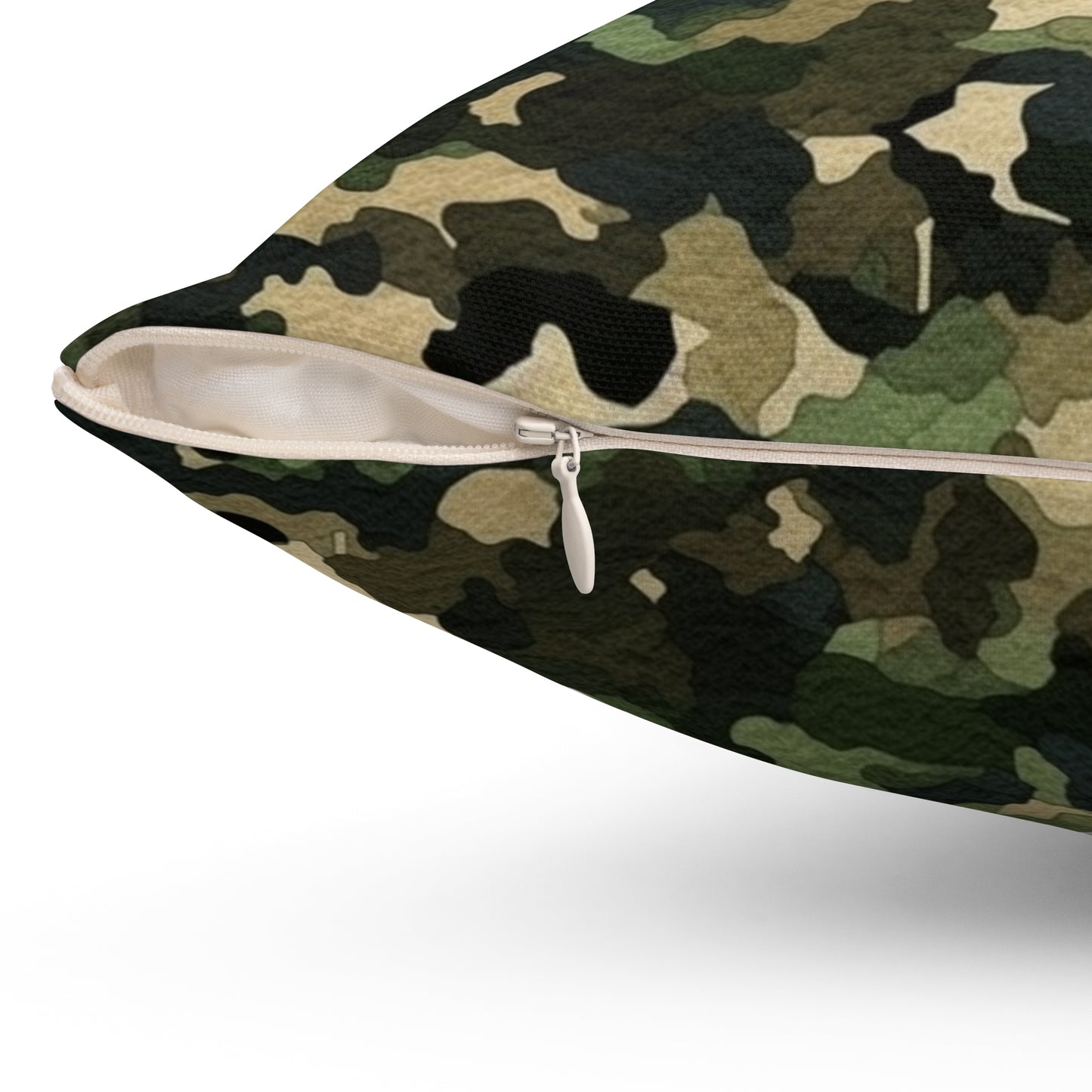 Classic Camo | Camouflage Wrap | Traditional Camo - Spun Polyester Square Pillow