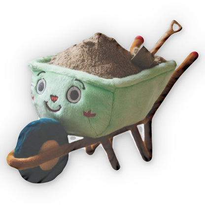 Wheelbarrow shaped plush, Shaped Pillow