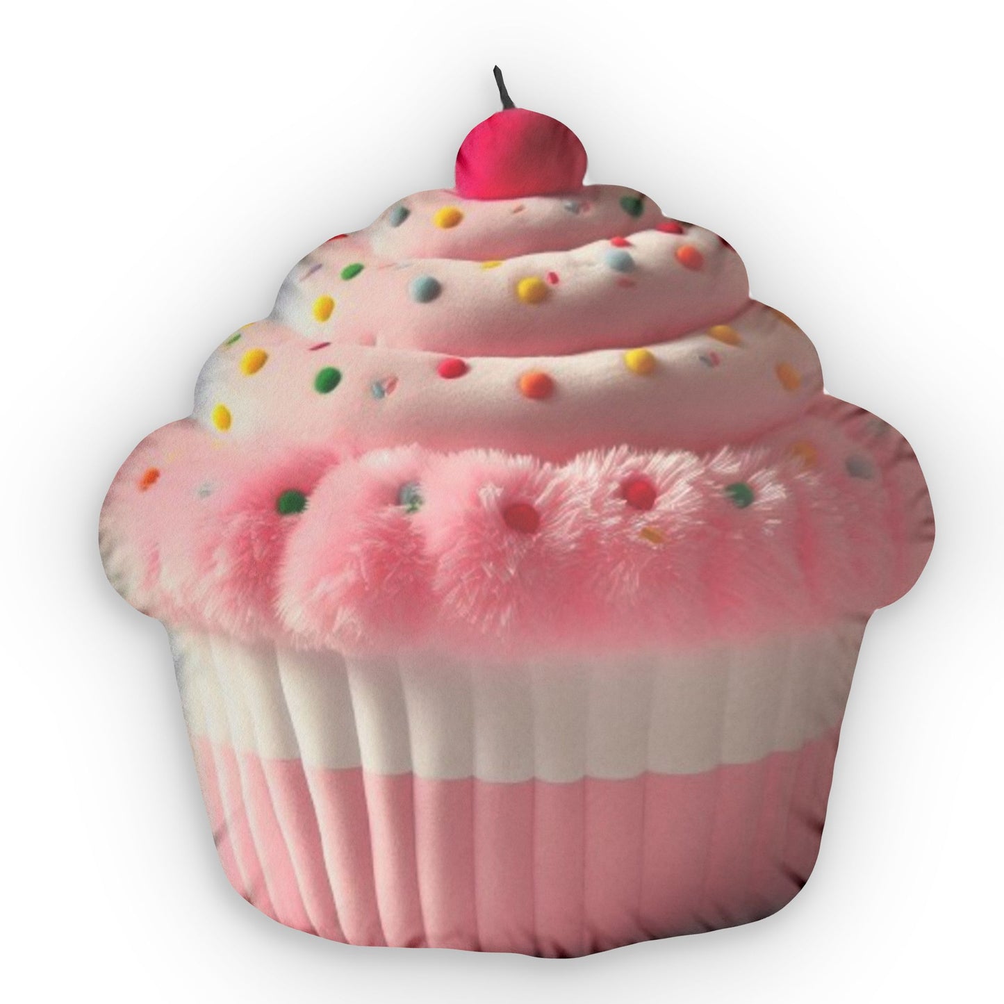 Cupcake Dessert Cute, Gift For Her, Plush Shaped Pillow