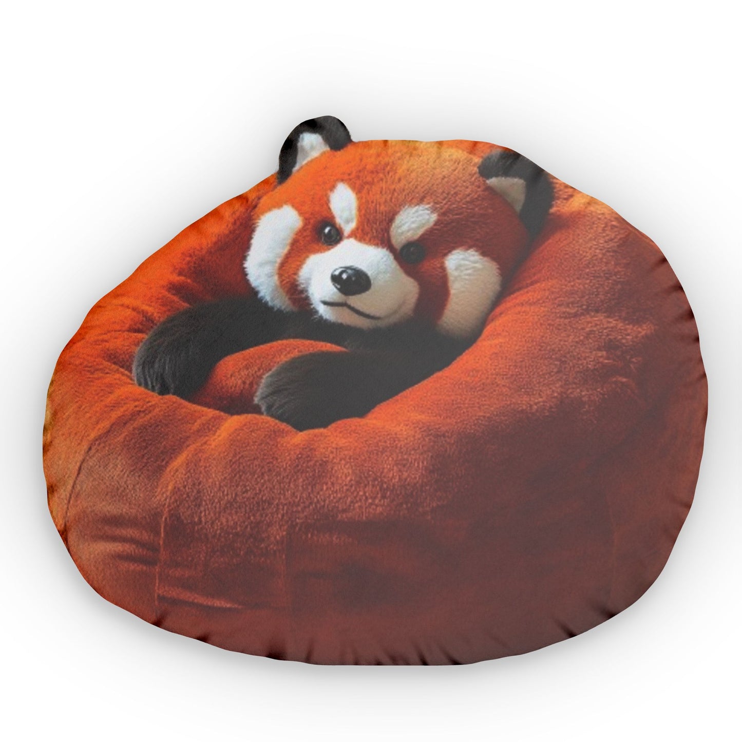 Red Panda Beanbag Chair Plush Shaped Pillow