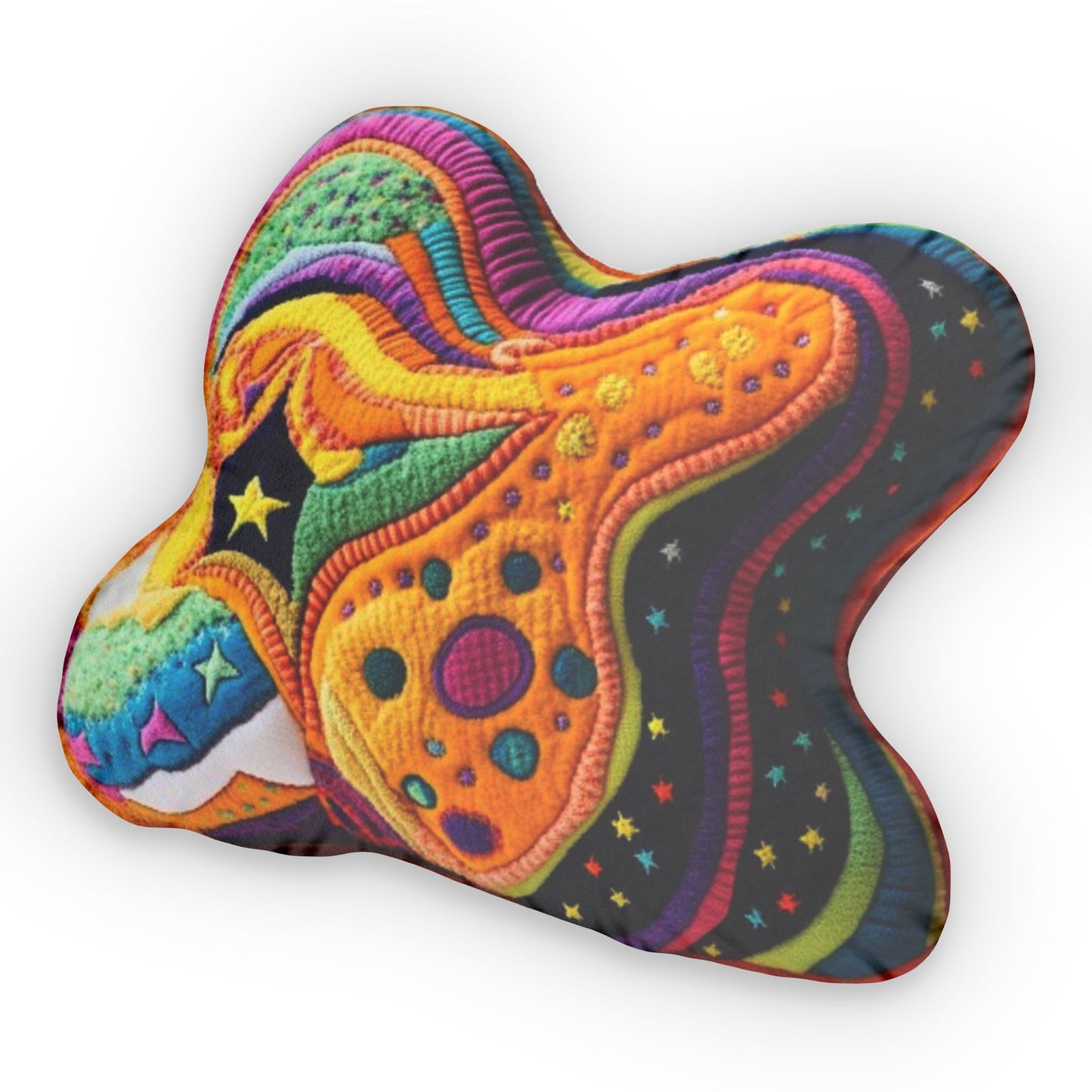 Groovy Galactic Plush Shaped Pillow