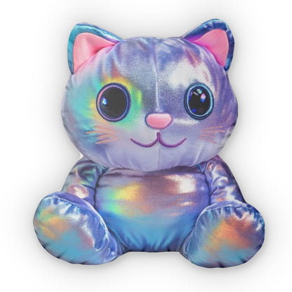 Shiny Cat, Beanie Cushion Plush Shaped Pillow