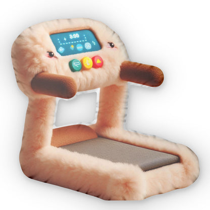 Treadmill Running Machine, Plush Shaped Pillow