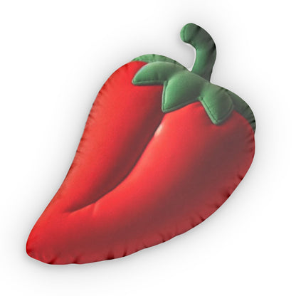 Chili Red Hot Pepper, Fruit Gift, Plush Shaped Pillows