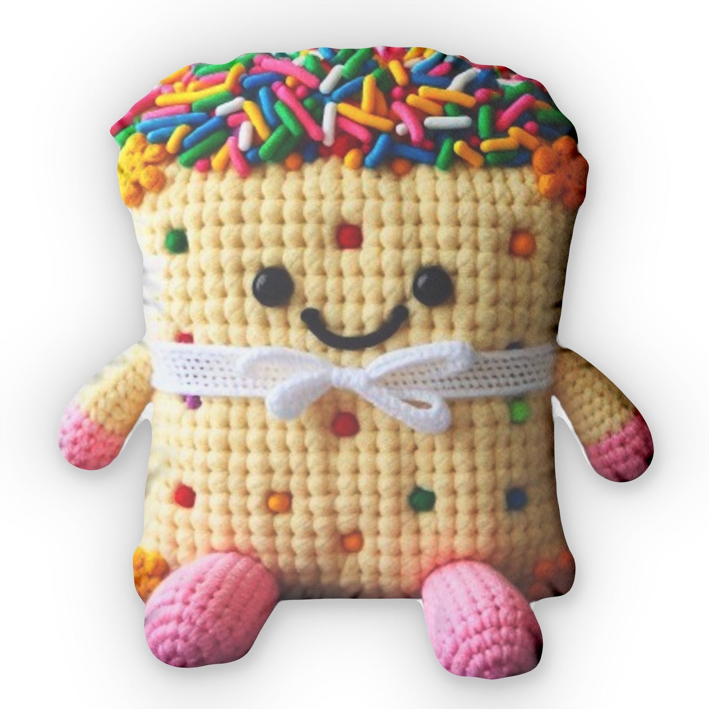 Sprinkle Cracker Plush Shaped Pillow